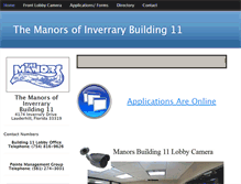 Tablet Screenshot of manors11.org